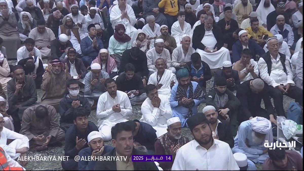 خطيب المسجد النبوي الشيخ خالد المهنا: اللهم انصر إخواننا في #فلسطين على اليهود الظالمين الصهاينة الغاصبين واحفظ المسجد الأقصى من عدوان المعتدين المتربصين #الإخبارية