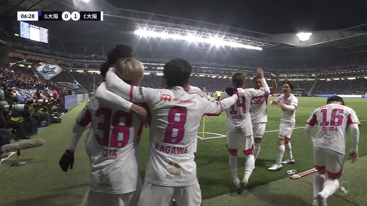 2025シーズン、ファーストゴールは北野颯太🌸 完璧な崩しでセレッソ大阪が先制点！ 🎦 ゴール動画 🏆 明治安田Ｊ１リーグ 第1節 🆚 Ｇ大阪vsＣ大阪 🔢 0-1 ⌚️ 7分 ⚽️ 北野 颯太（Ｃ大阪） #Ｊリーグ開幕