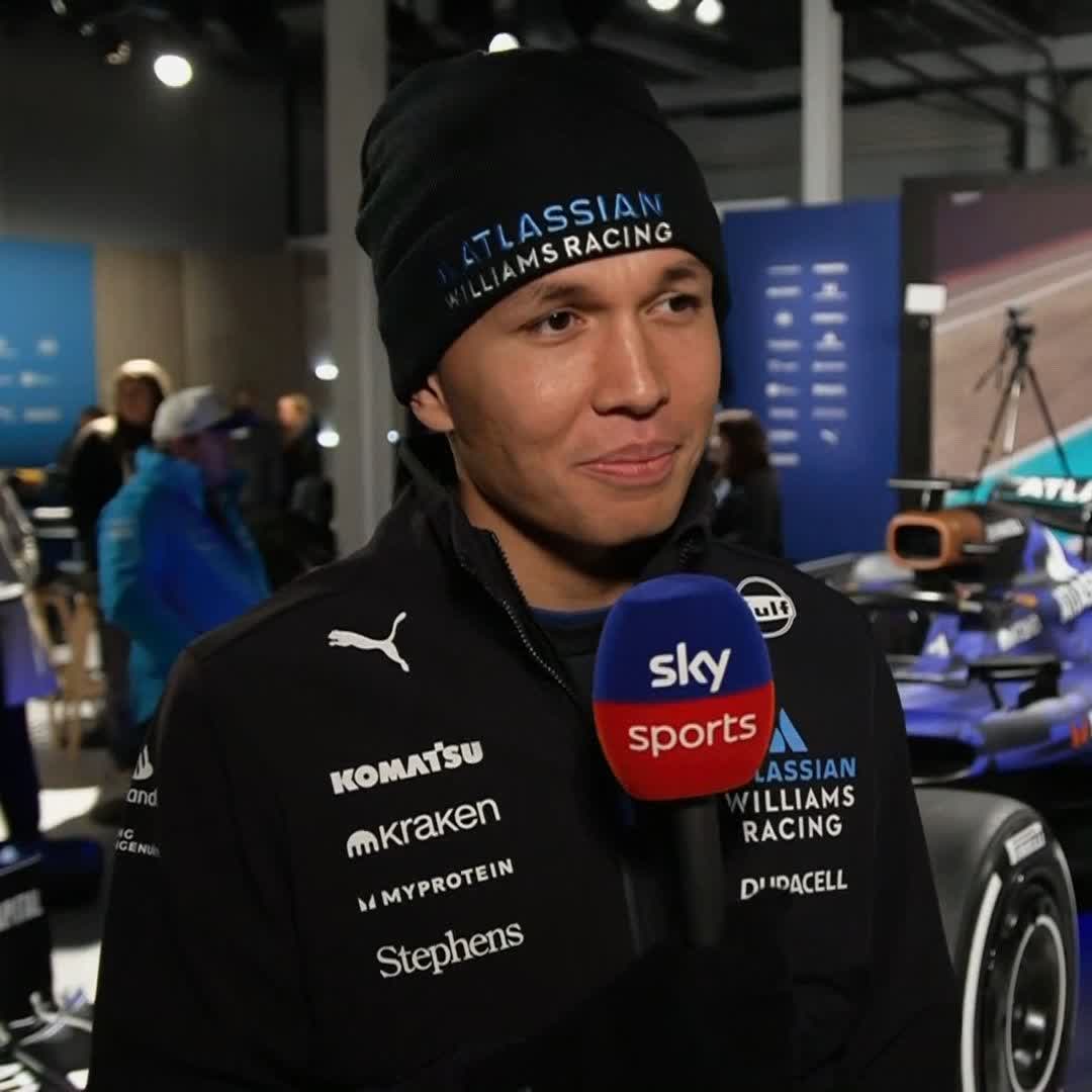 "It's great to have Carlos onboard" 🙌 Alex Albon looks ahead to 2025 with his new teammate Carlos Sainz 🤝