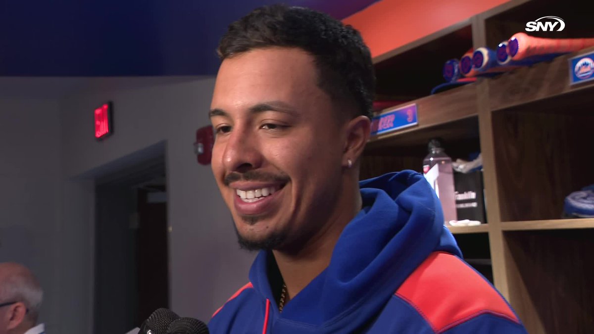 Mark Vientos on playing in front of the Citi Field crowd: "It's the best. I get goosebumps thinking about it"