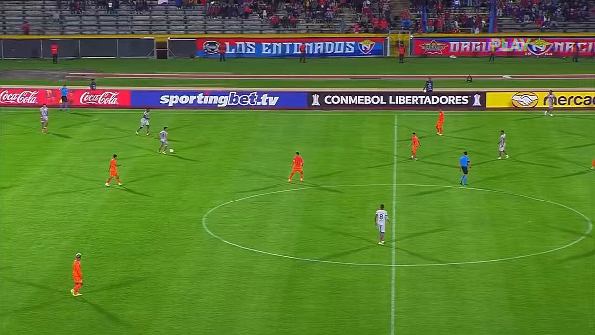 ⏯️ ¡#PausaEsPower! 🔥🔝 La genial asistencia de Pazmiño para Fidel Martínez, que la picó… ¡Golazo de Club Deportivo El Nacional!