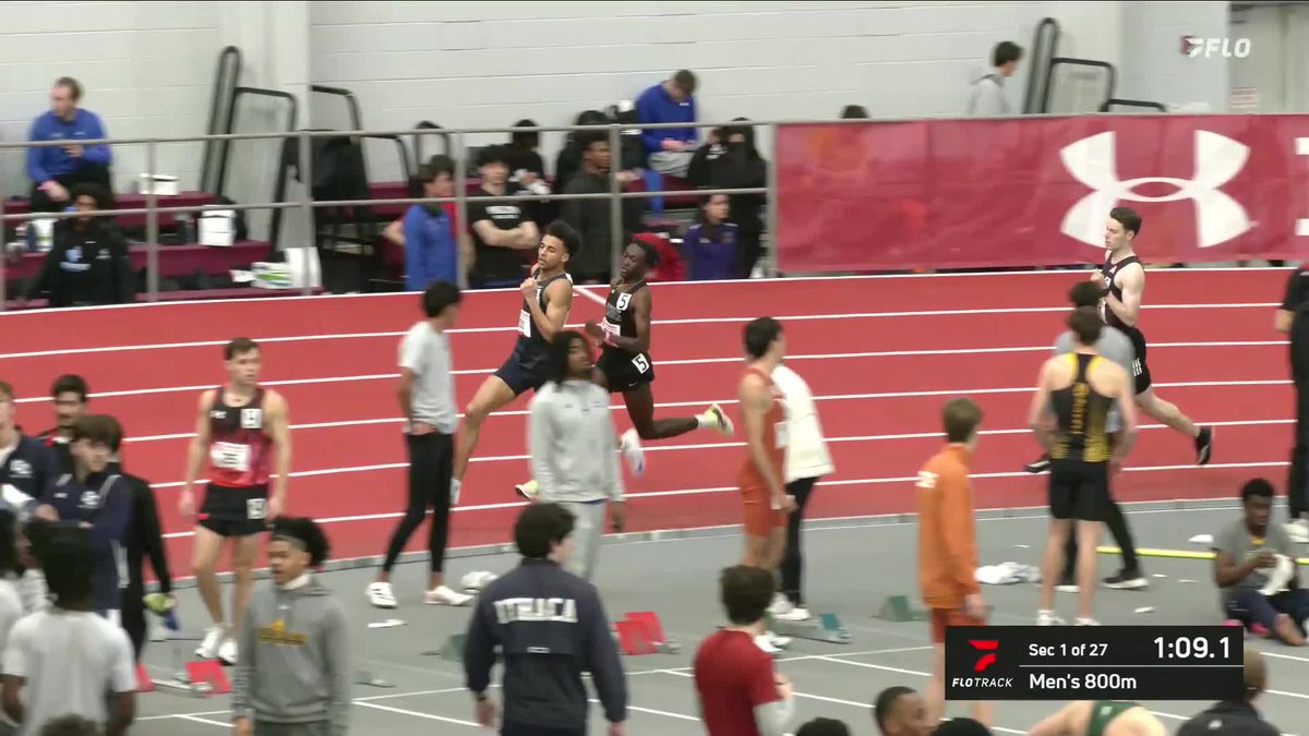 NCAA LEAD for Tinoda Matasatsa! He posted a 1:45.21 in his first 800m of 2025 at the BU Valentine Invitational. Stream the BU Valentine Invitational LIVE on FloTrack this weekend. #BUValentine