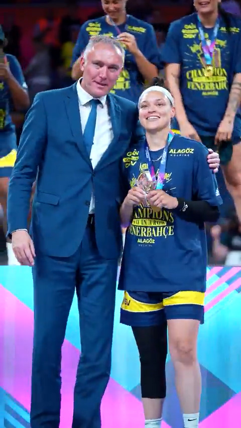 This is where we left off last time... 🔙🥇 #EuroLeagueWomen x Kayla McBride