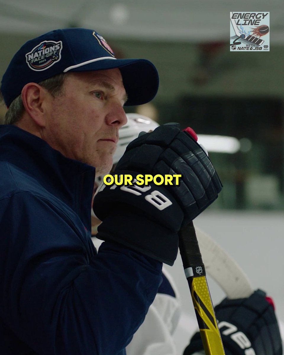 Is it tomorrow yet? 🇨🇦🇺🇸 Mike Sullivan chats #4Nations Face-Off on Energy Line with Nate & JSB ➡️ 📺: USA vs. Canada TOMORROW at 8p ET on ABC, ESPN+, Disney+, Sportsnet, TVA Sports