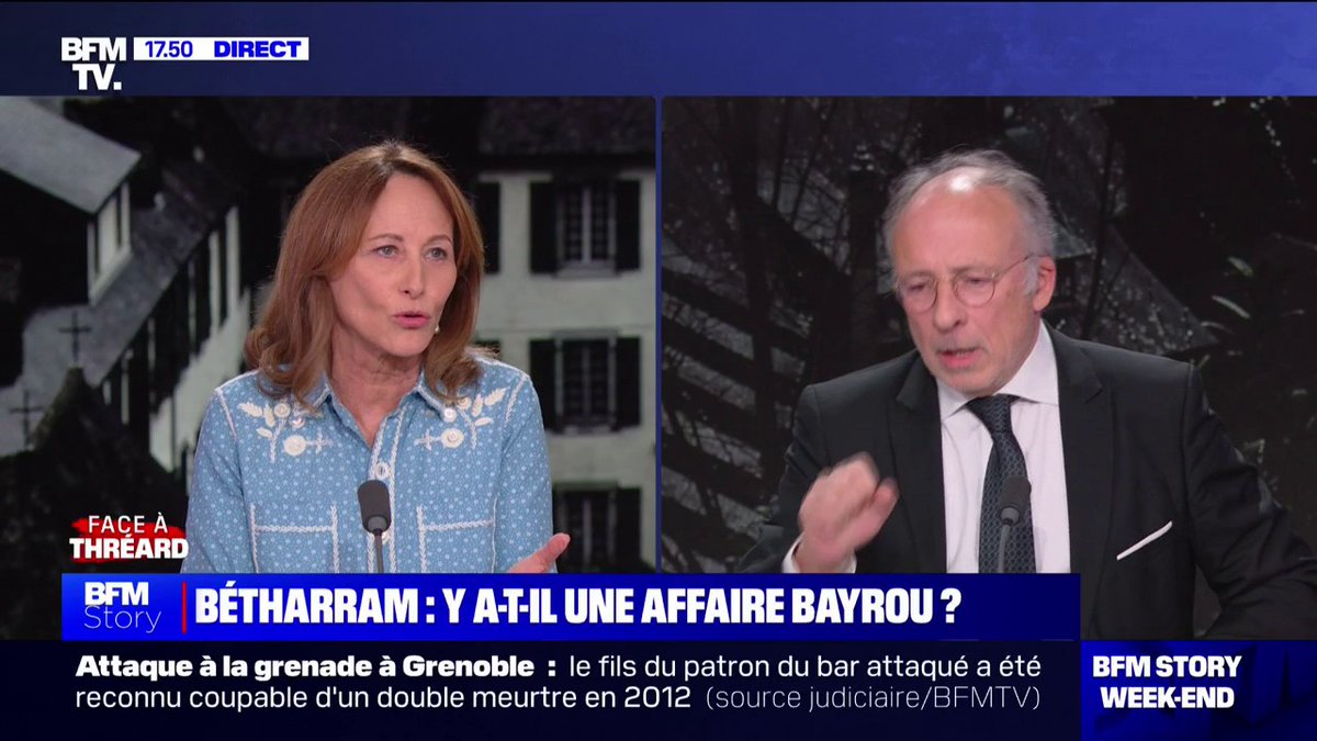Affaire Bétharram: "François Bayrou ne peut pas nier être au courant puisque le magistrat affirme qu'il est venu le voir", assure Ségolène Royal