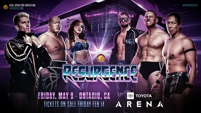 🚨 The general sale for Resurgence at Toyota Arena in Ontario, CA is LIVE! Don’t miss Zack Sabre Jr., Konosuke Takeshita, Gabe Kidd, Tomohiro Ishii, ELP, Mina Shirakawa, and many more in action! Secure your seats now: #NJPW #NJPWResurgence