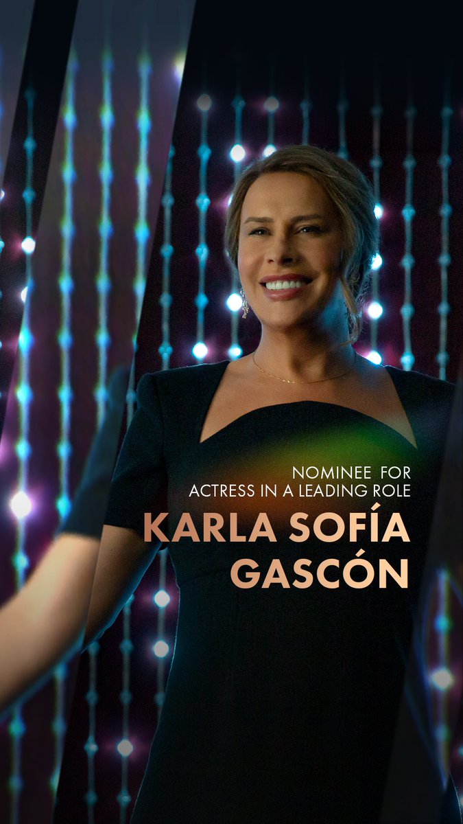 Karla Sofía Gascón as Emilia Pérez in EMILIA PÉREZ. Nominated for Actress in a Leading Role at the 97th Oscars. Watch the #Oscars LIVE on Sunday, March 2nd, at 7e/4p on ABC and Hulu.