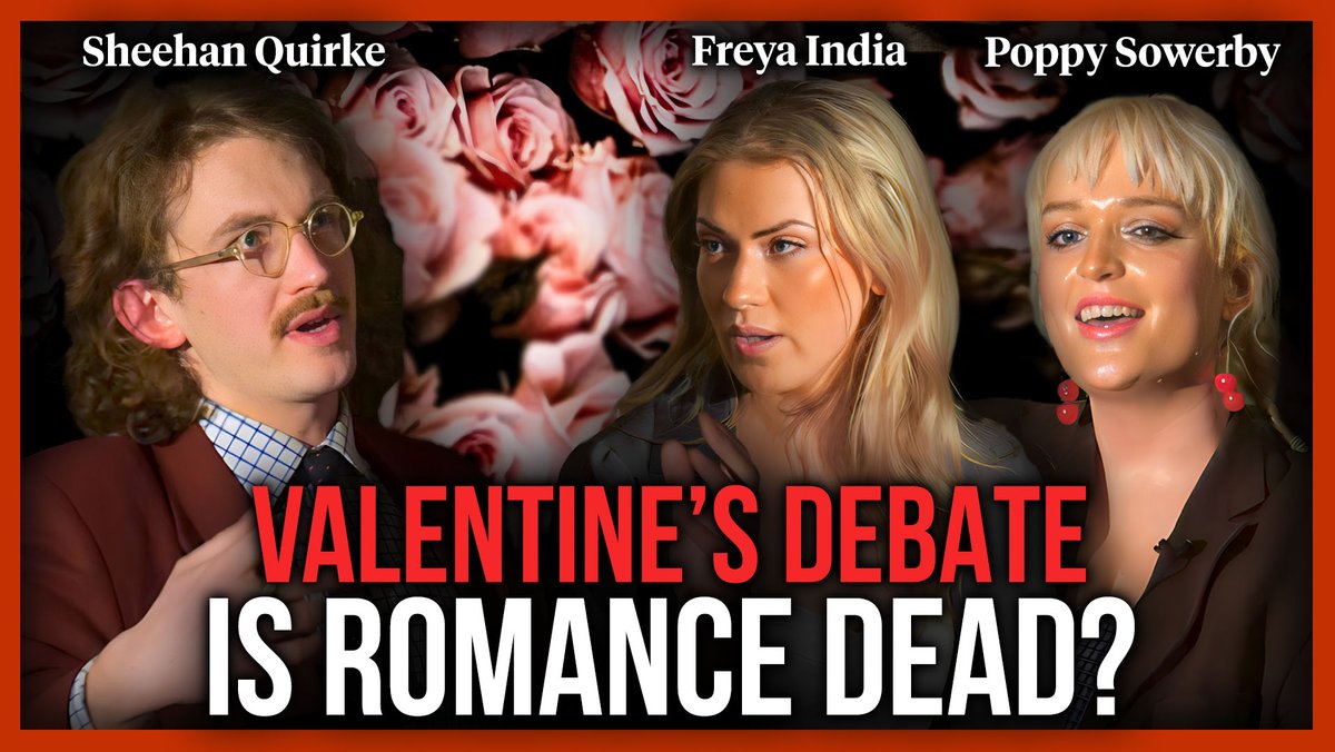 Between incel culture, tradwifery, polyamory and online dating, what hope is there for modern romance? For a Saint Valentine’s Day special, writers Poppy Sowerby, Freya India and Sheehan Quirke aka The Cultural Tutor join @UnHerd to debate the state of sex and love in 2025.