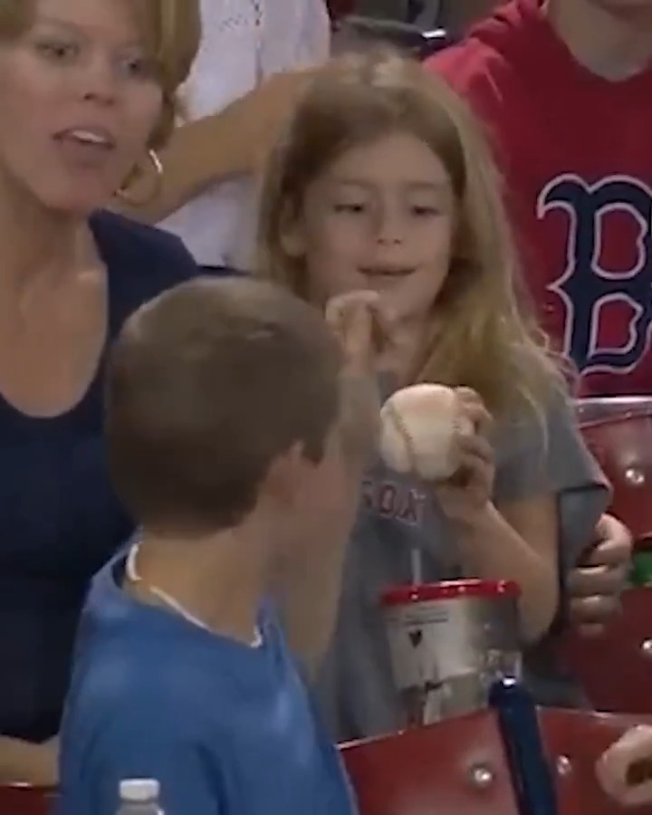 give ✍️ her ✍️ a ✍️ baseball ✍️