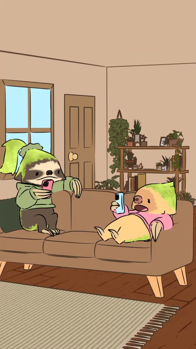 Happy Valentine’s Day repost! 💘Here’s an oldie but a goodie for all you love sloths out there🦥🗣️🎣 #naturalhabitatshorts #naturalhabitat #naturalhabitok