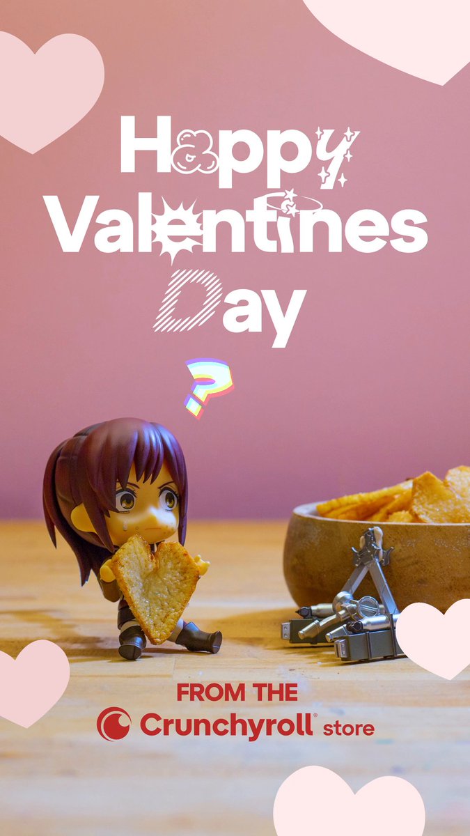 they say potatoes are the way to a girl's heart 🥔 shop the final day of the Lovestruck Loot discounts at the Crunchyroll Store! 💖 GO: