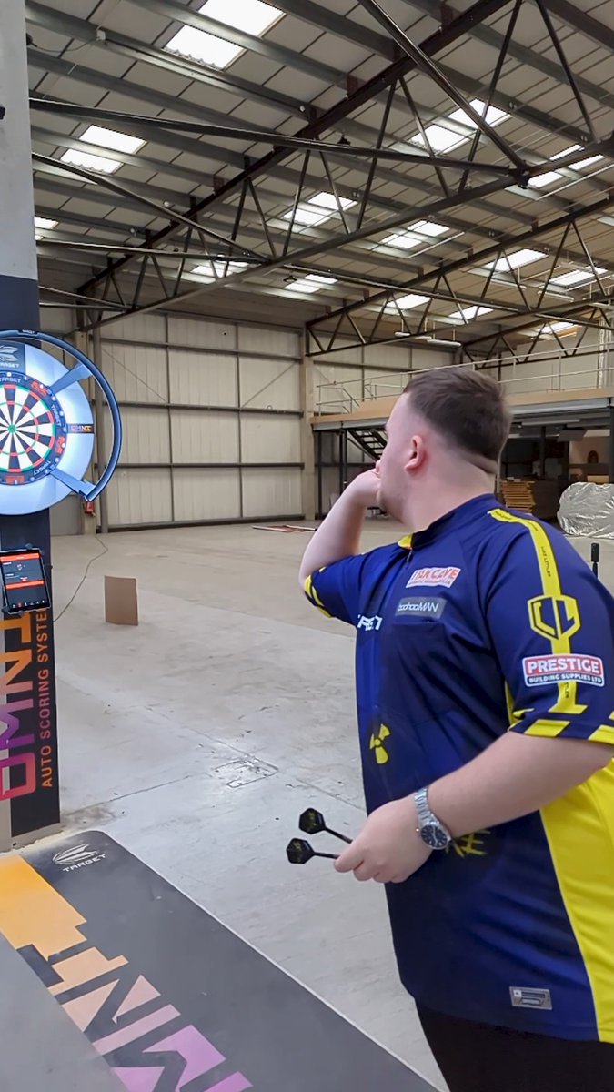 The Nuke in slow-mo ☢️ The World Champion'sthrow all slowed down 🎯 #TeamTarget