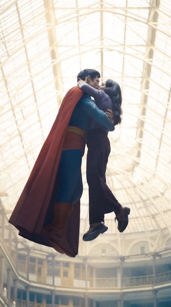 Someone that keeps you grounded and makes your heart soar. 💫 ❤️ May your Valentine's Day be super! #Superman - only in theaters July 11.