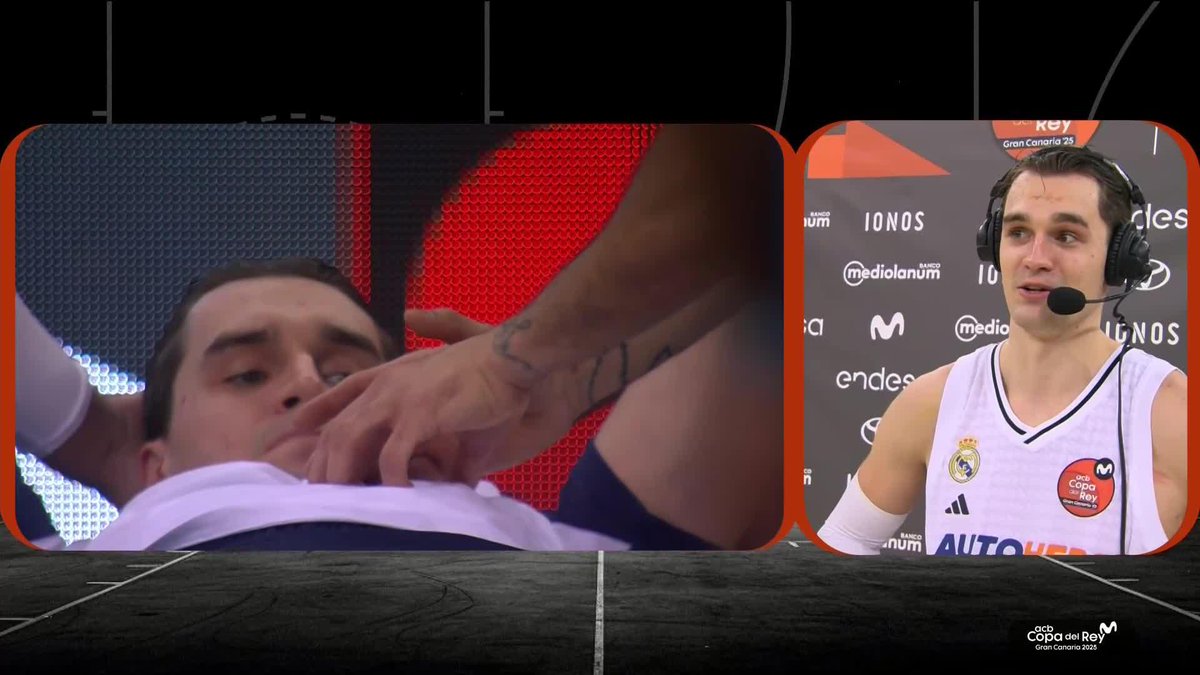 🗣️ Mario Hezonja: "Chacho Rodríguez, Rudy Fernández y Sergio Llull me han enseñado lo que es jugar para esta camiseta y lo que es ser un líder para un equipo". Mario Hezonja ❤️ Sergio Rodriguez, Rudy Fernandez & Sergio Llull 📺 Movistar Plus+ #CopaACB | #ConectaConTuPasion