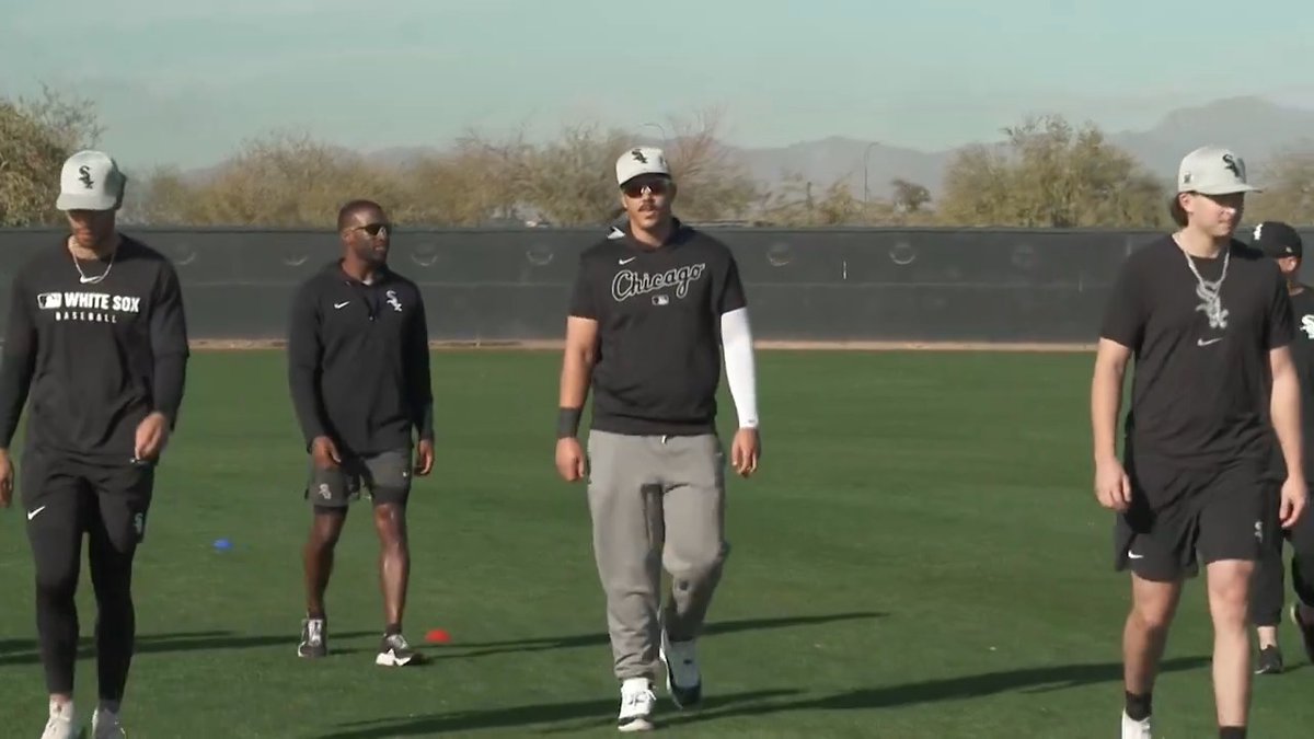 A closer look at White Sox infielder Miguel Vargas who says he added on about 20 lbs in the offseason.