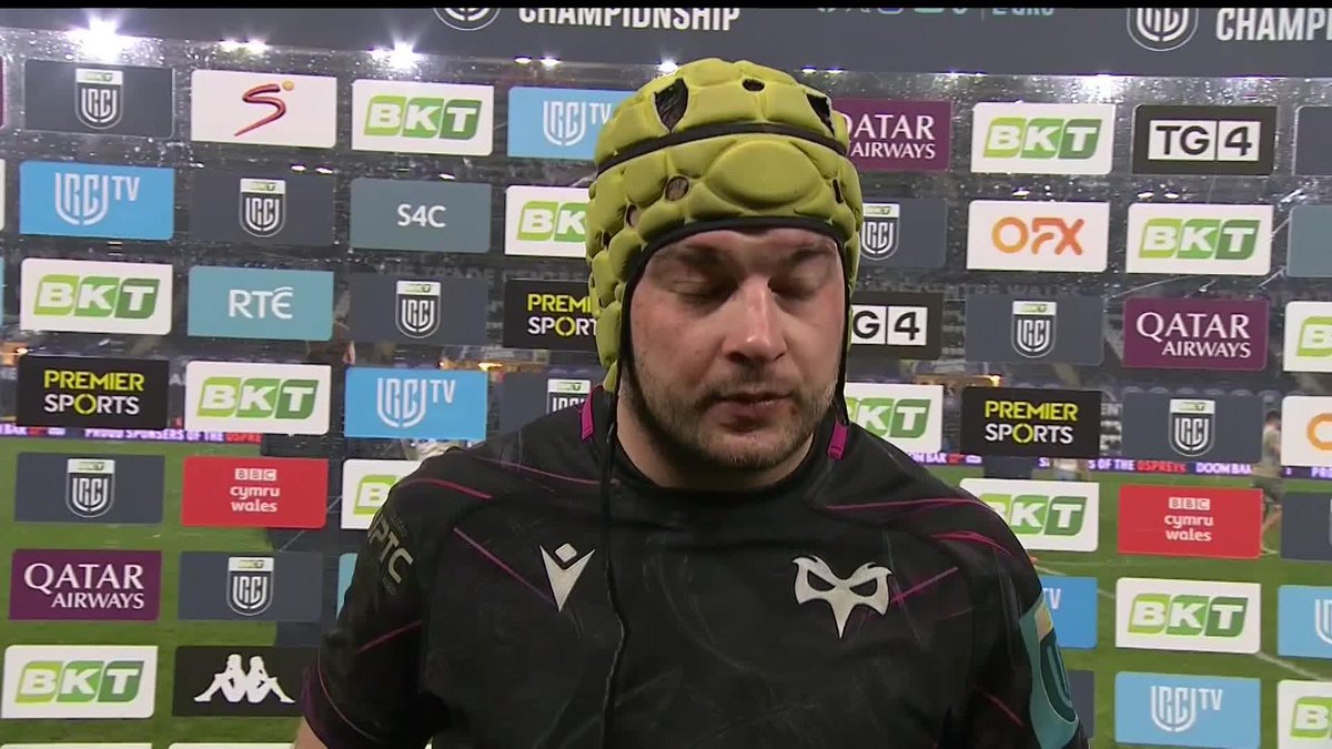 Harri Deaves speaks after a narrow loss for Ospreys against Leinster tonight ⚫ "We take positives from that, definitely." 🗣️