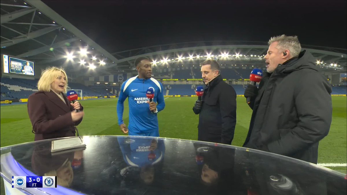 "It's incredible, what a goal" 🤩 Danny Welbeck reacts to Mitoma's wonder goal 👏