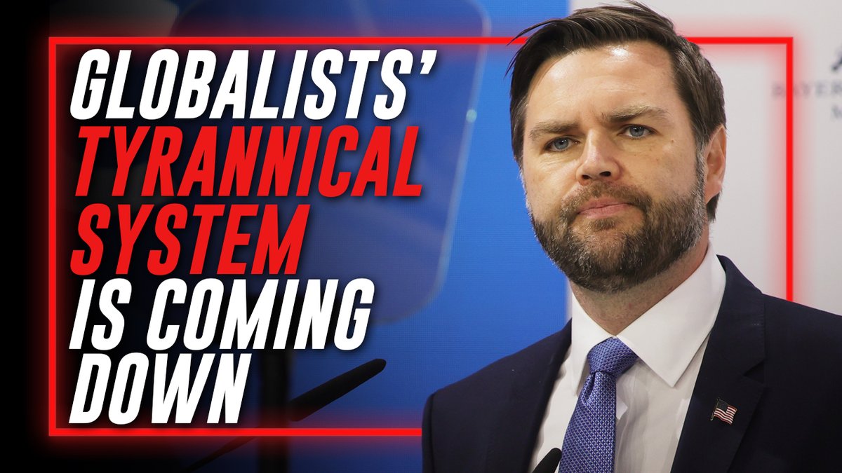 HISTORIC VIDEO: Watch VP JD Vance Tell The Globalists To Their Faces That Their Tyrannical System Is Coming Down Contained In This Important Report Is JD Vance's FULL SPEECH At The Munich Security Conference With Commentary From Alex Jones MUST-WATCH/SHARE! » WATCH/SHARE THE LIVE X STREAM HERE: