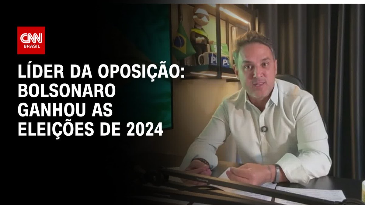 Em entrevista à CNN nesta sexta-feira (14), o Coronel Zucco (PL-RS), deputado federal e líder da oposição na Câmara dos Deputados, afirmou que o ex-presidente Jair Bolsonaro (PL) ganhou as eleições de 2024 #CNNArena