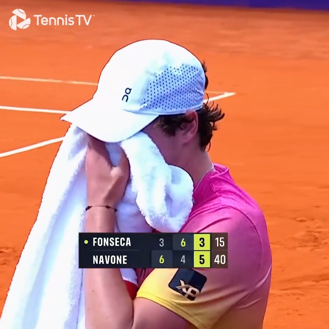 Two match points down. Playing the home favourite. Rain falling from the sky. Joao Fonseca completes a special comeback in Buenos Aires ✨