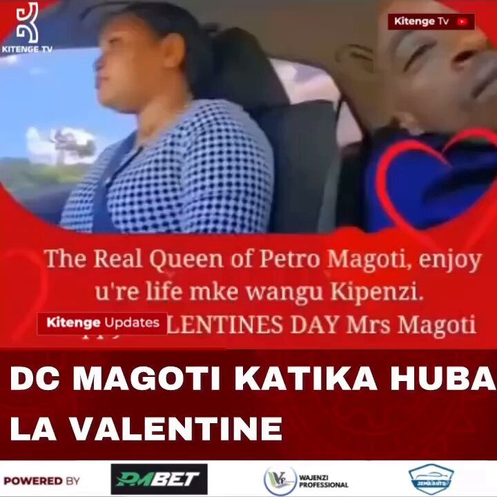 Mkuu wa Wilaya ya Kisarawe Petro Magoti yuko raha mustarehe✍️