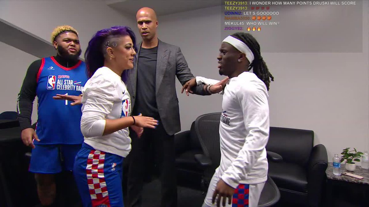 Kai. Druski. Bayley. This All-Star Celebrity Game is about to be special 🔥