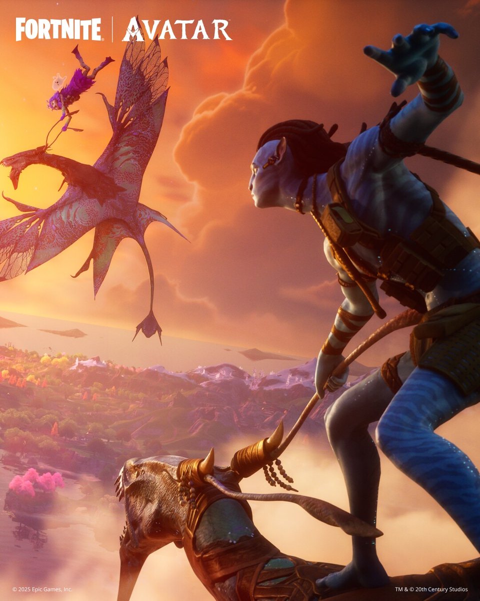 The ‘AVATAR’ skins are now available in Fortnite.