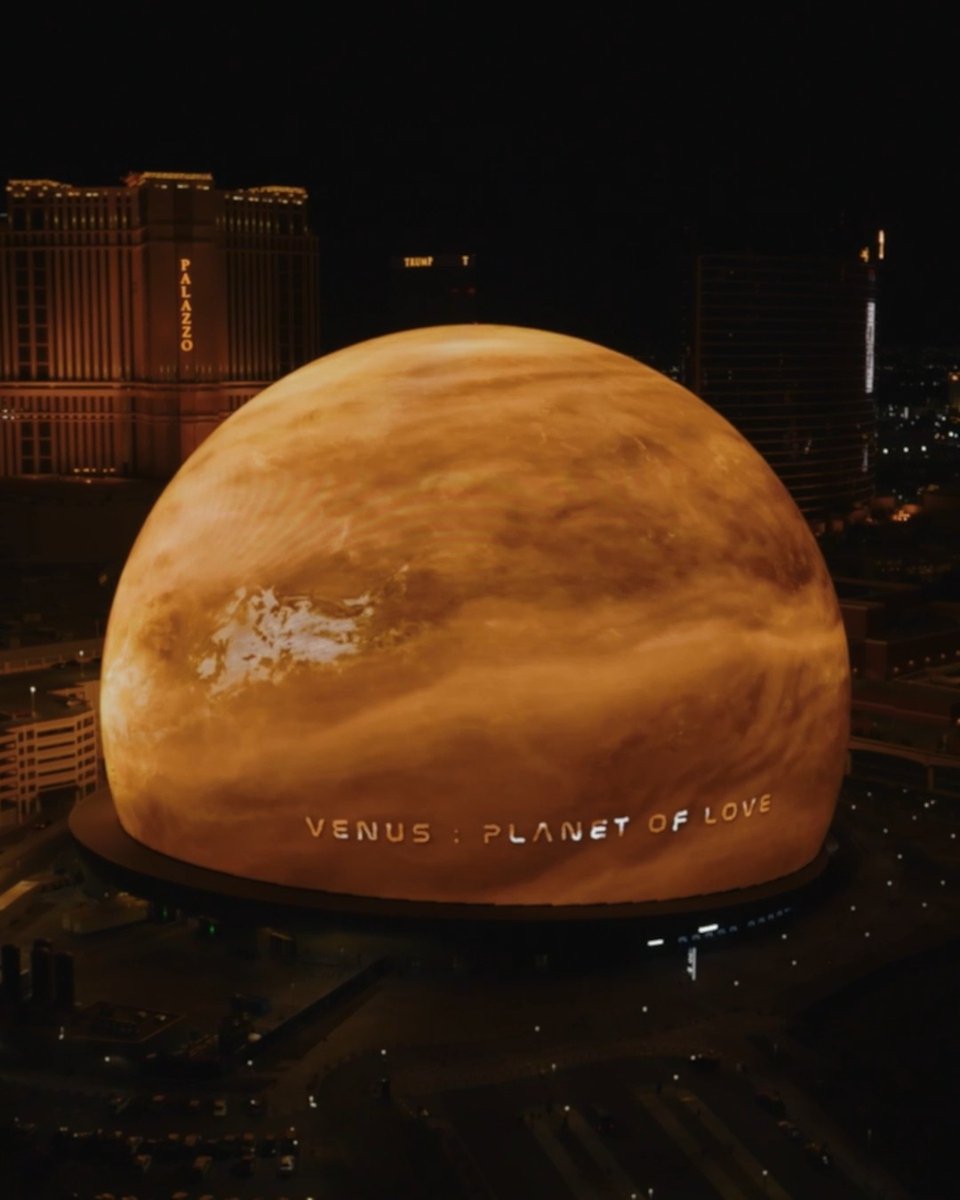Love is in the a̶i̶r̶ solar system 🥰 "Venus is named for the ancient Roman goddess of love and beauty, who was known as Aphrodite to the ancient Greeks. Most features on Venus are named for women. It’s the only planet named after a female god." 🔗: