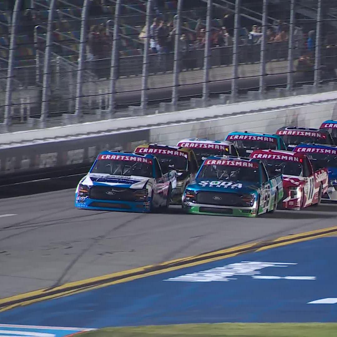 The moment we've been waiting for is here! The green flag is out, and the 2025 NASCAR CRAFTSMAN Truck Series season is underway!
