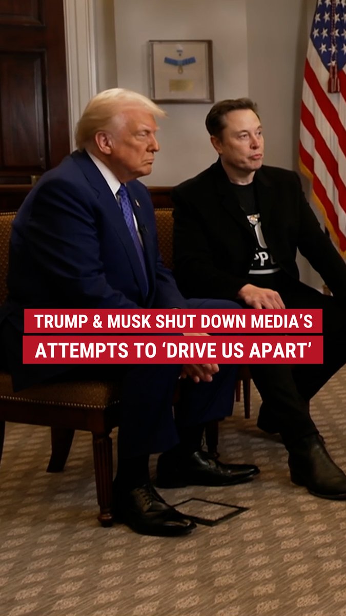 TUNE IN: President Trump and DOGE head Elon Musk address the mainstream media’s criticism of their partnership during an exclusive joint interview on Sean Hannity 🇺🇸 Tuesday at 9PM ET on FOX News Channel.