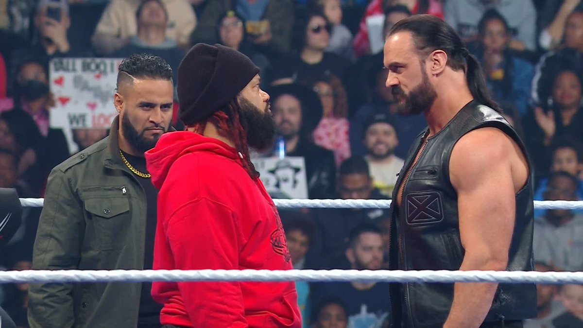 .Drew 👀 Jacob Fatu This match would cook! 👏 #SmackDown