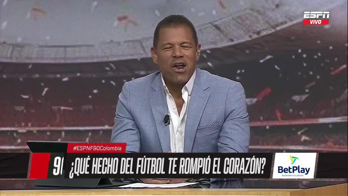 #ESPNF90Colombia | El clásico nocturno del fútbol ¿Qué momento en el fútbol te rompió el corazón? "Estaba casi hecho mi llegada al Arsenal, me senté con Wenger en París Y NO SE DIO" Oscar Cordoba 001 Participa con nosotros con #ESPNF90Colombia