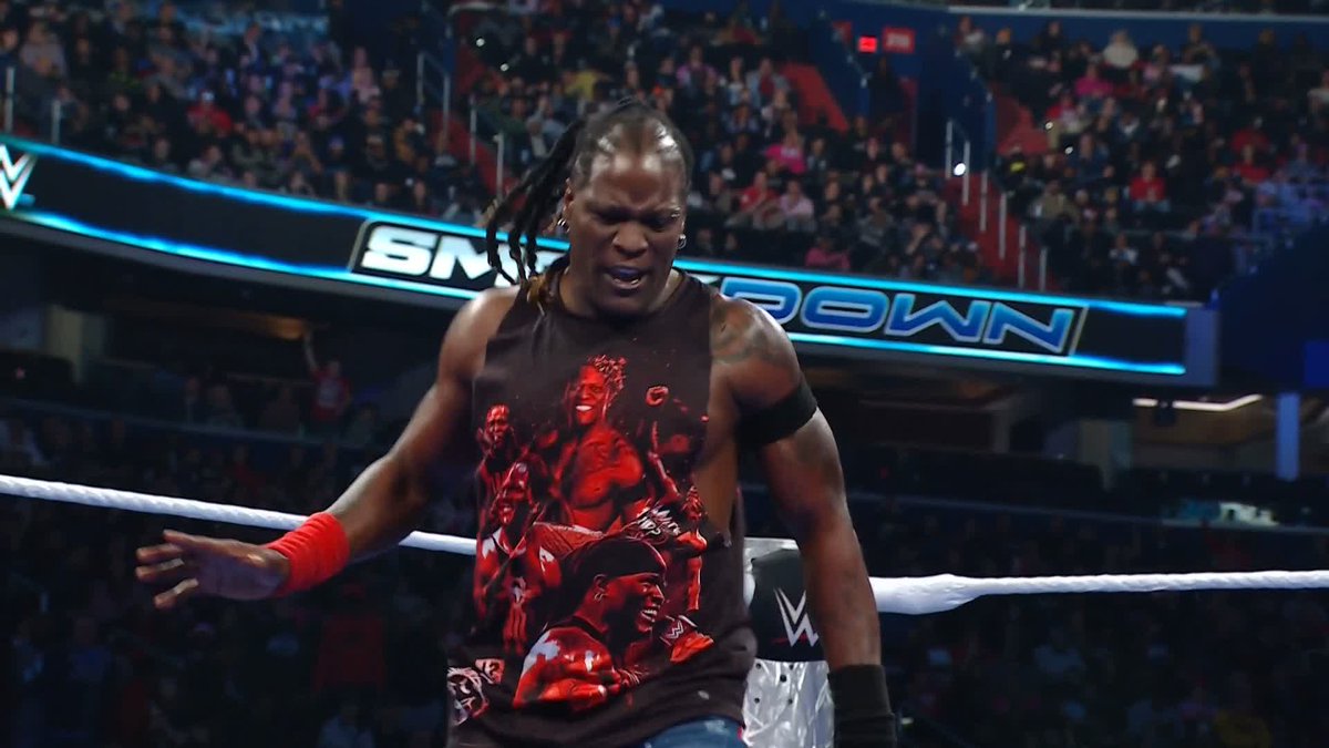 R-Truth is pulling out all the stops! #SmackDown