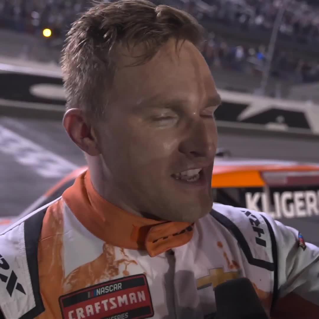 This is what it means to win at Daytona International Speedway.