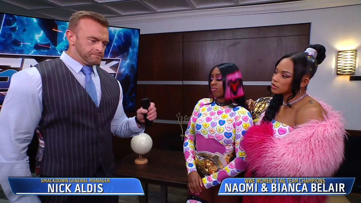 Watch out, LIV Morgan &amp; Raquel! Bianca Belair &amp; Naomi are ready to take matters into their own hands. 😤 #SmackDown