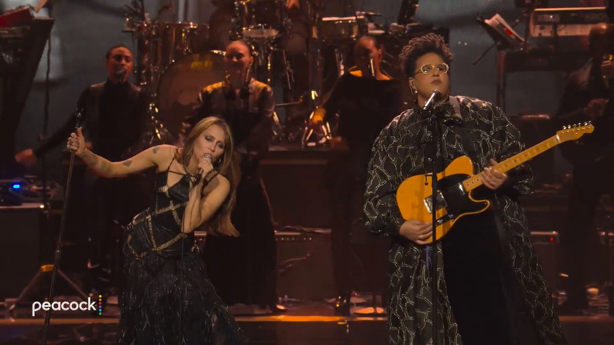 crazy little thing called love ❤️🔥 #SNL50: The Homecoming Concert is streaming now on Peacock.