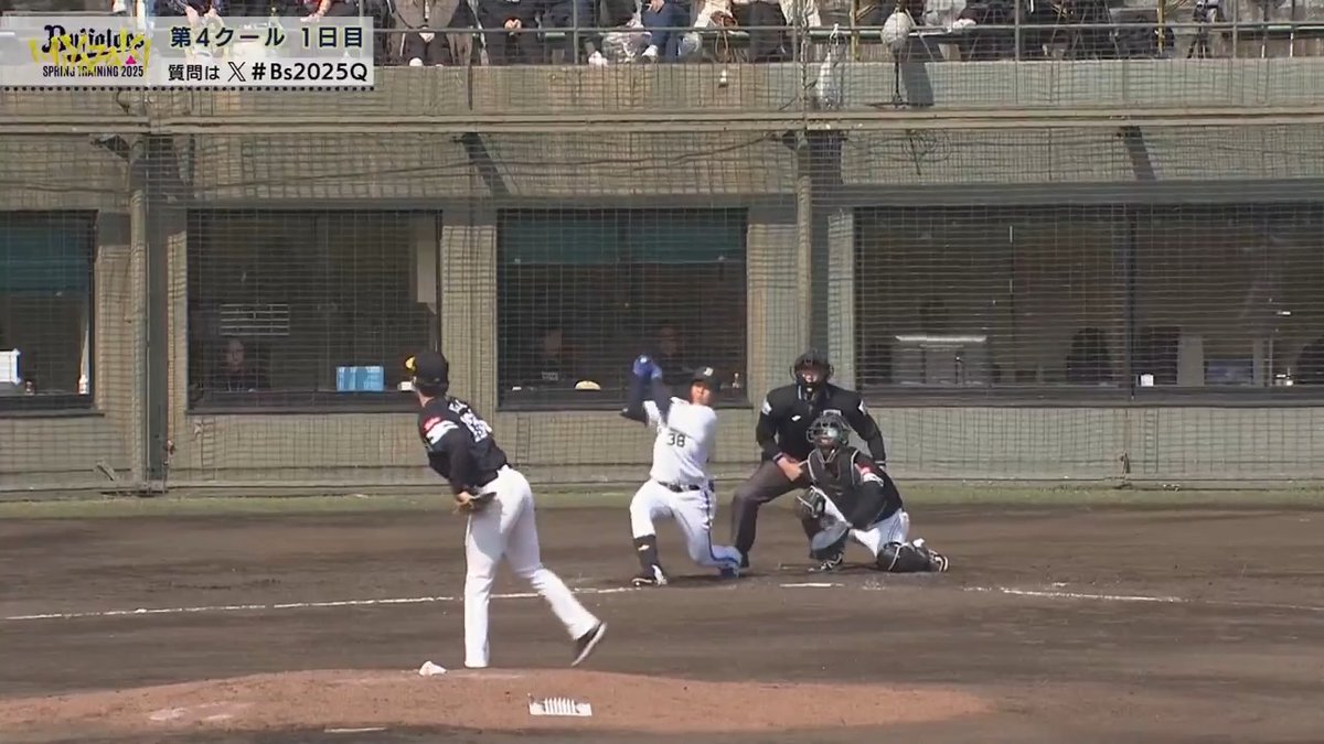 オリックス #来田涼斗 選手がライトへソロホームラン🌈 #Bs2025 #宮崎春季キャンプ 👇ライブ配信はこちら