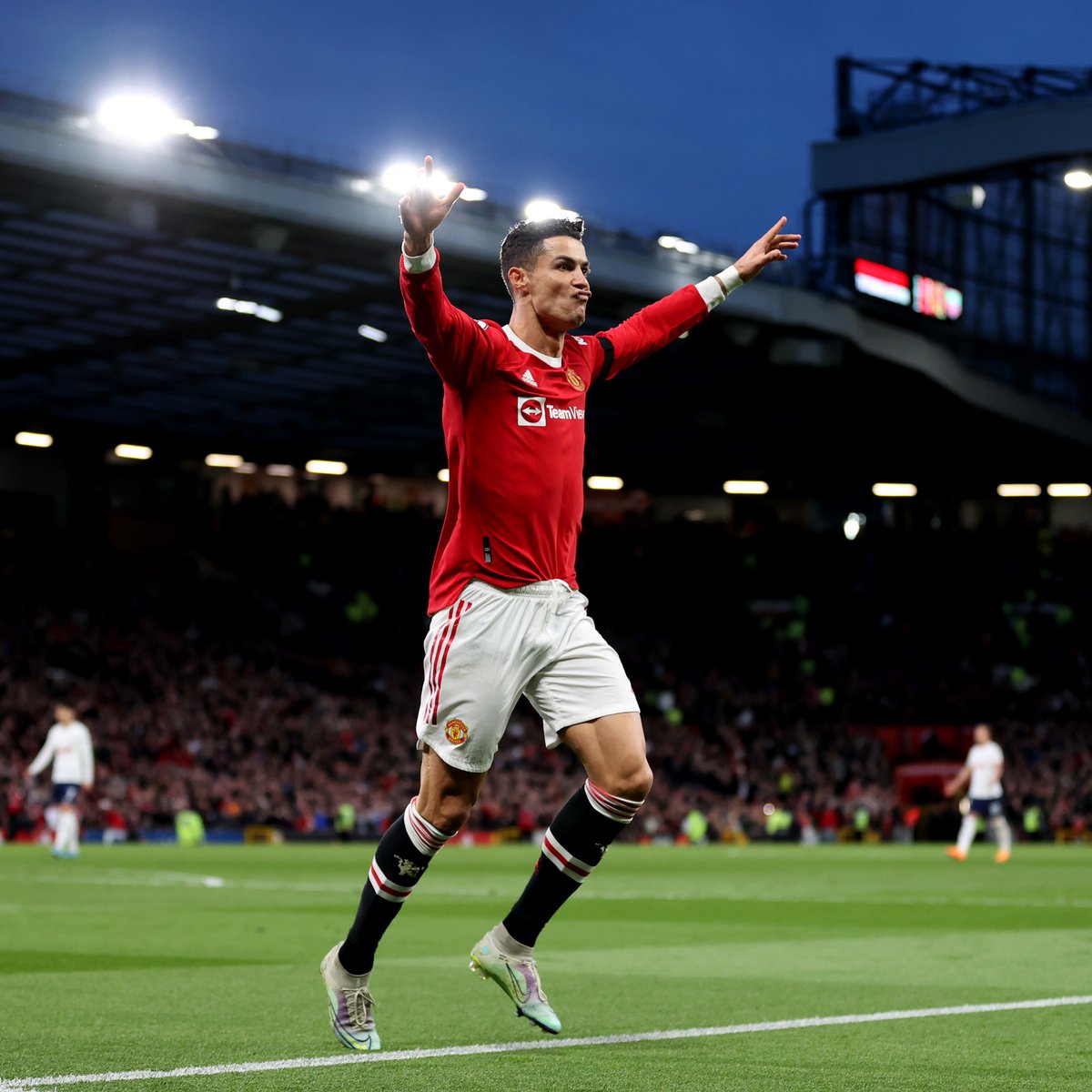☄️ Cristiano Ronaldo scored more goals against Spurs than any other team while in United colours 🔥 #MUFC