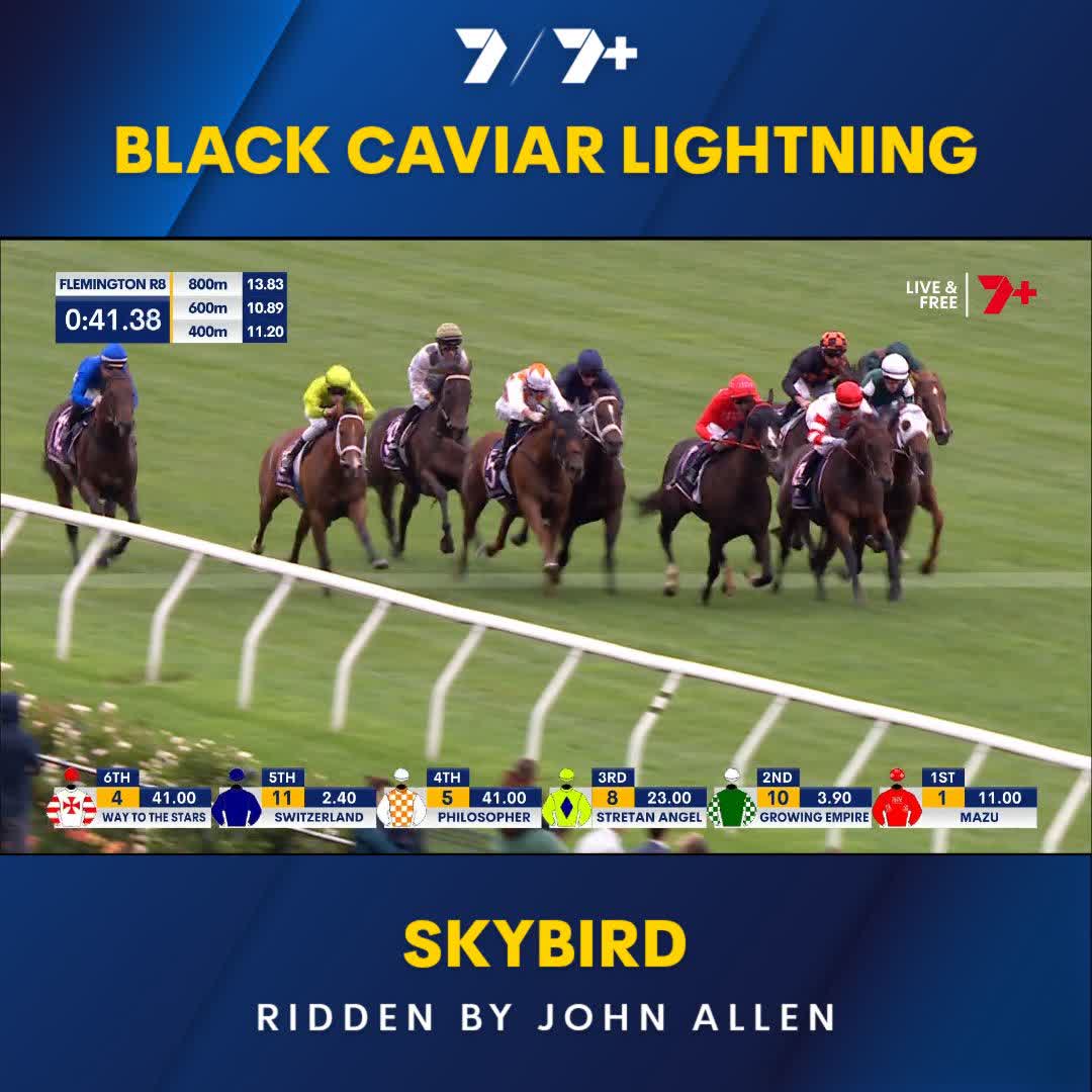 IT'S SKYBIRD IN THE BLACK CAVIAR LIGHTNING STAKES! 🦅 THE THREE 3YO COLTS FINISH OUT OF THE PLACINGS! 😱 Mitchell Freedman Victoria Racing Club