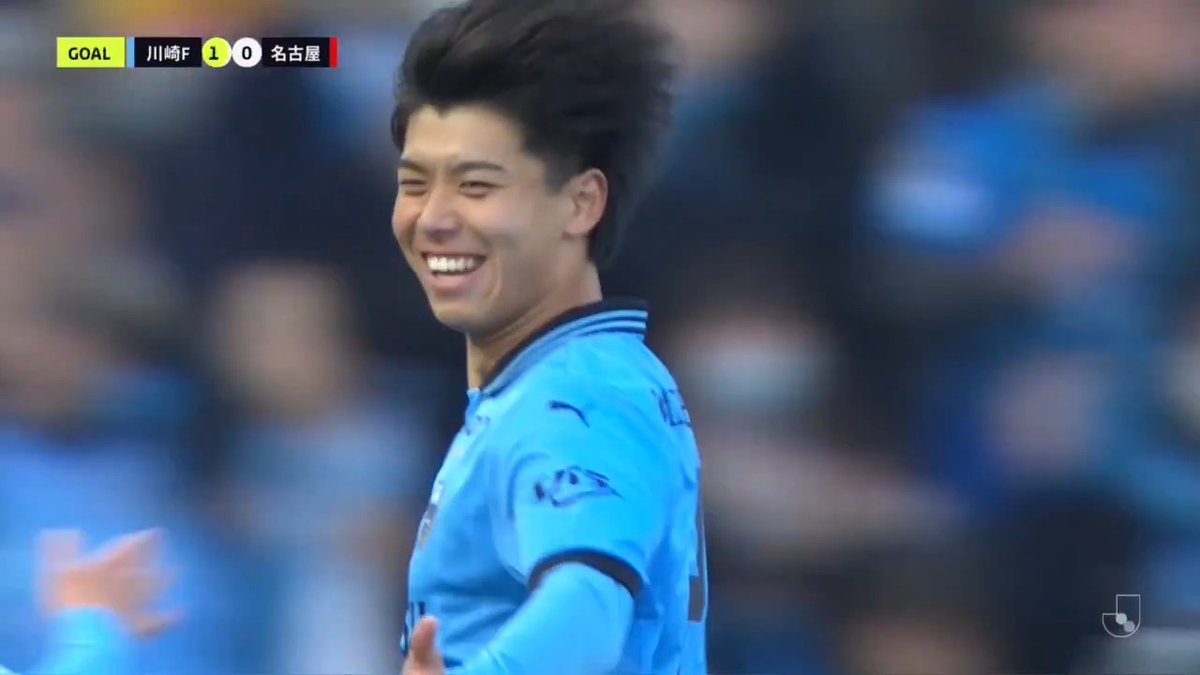 打点の高いヘディングシュート！ 🎦 ゴール動画 🏆 明治安田Ｊ１リーグ 第1節 🆚 川崎Ｆvs名古屋 🔢 1-0 ⌚️ 58分 ⚽️ 高井 幸大（川崎Ｆ) #Ｊリーグ