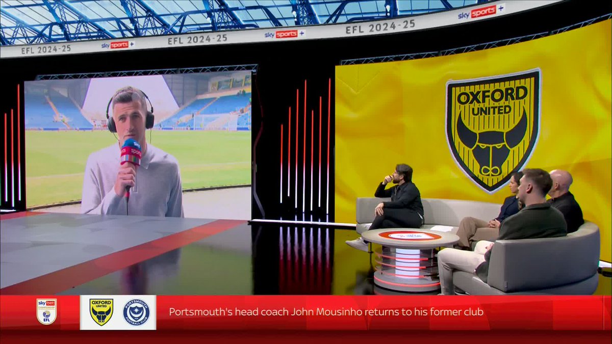 "Well done since I released you in 2014 from Preston!" 😂 Simon Grayson jokes with former player and current Portsmouth manager John Mousinho 😅
