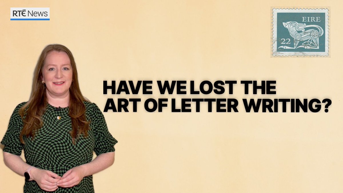 Have we lost the art of letter writing in Ireland? The fall in the volume of post was cited as one of the reasons why the price of a stamp went up earlier this month. So, in this world of instant messaging, voice notes, and endless scrolling, have we lost something valuable?