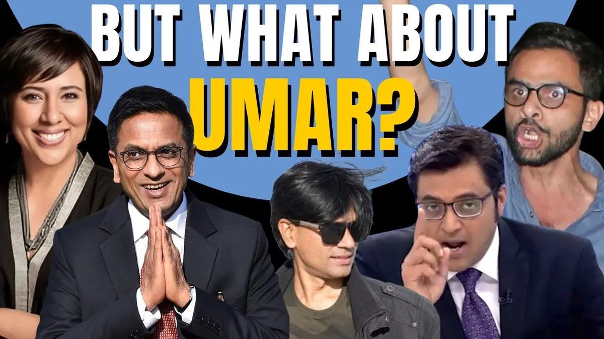 "Gave Bail from A-Z- Arnab to Zubair"- has been the refrain of Justice Chandrachud on Supreme Court's record on bail. He had a dissenting judgment in Bhima Koregaon as well. So, what about Umar Khalid case, I ask. This is his response. Podcast in full here