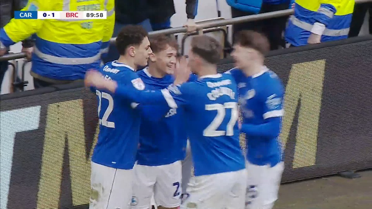Cardiff City score a late equaliser in the latter stages against Bristol City! 😨