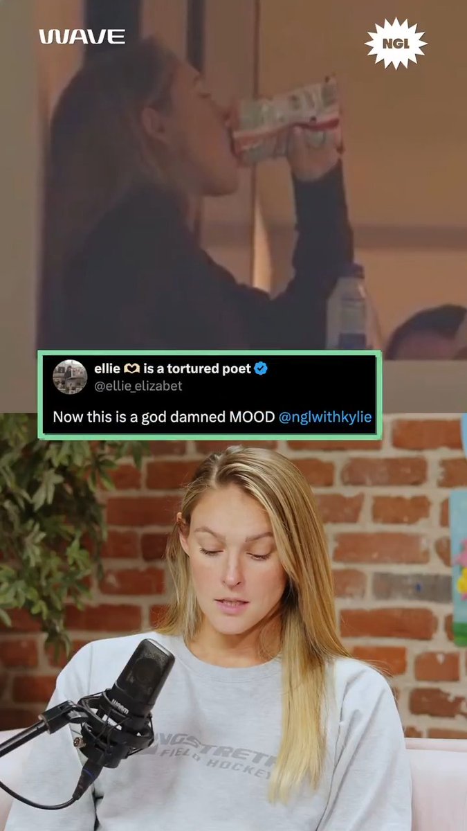 Kylie has a special technique for eating bagged snacks in public
