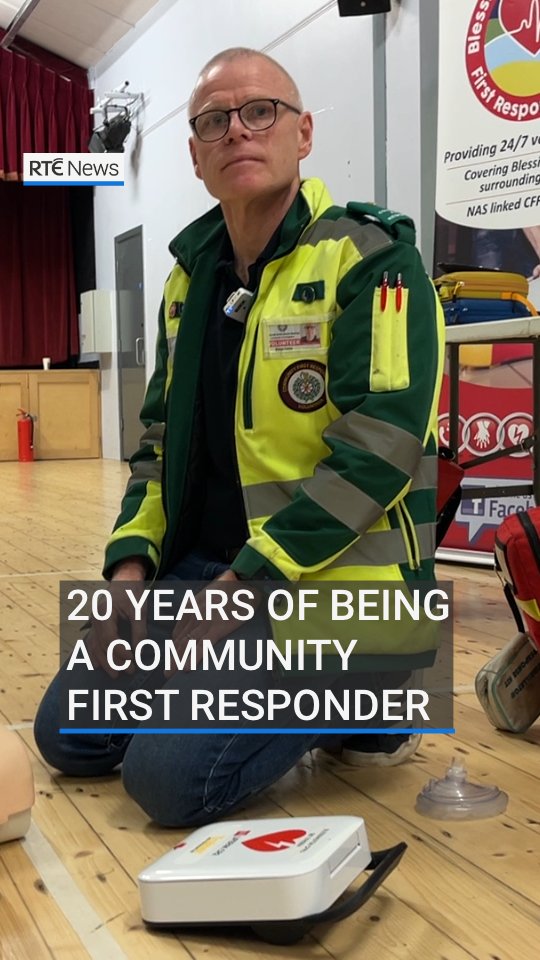 Twenty years after the first group was established, Ireland’s network of Community First Responders is now made up of 4,000 volunteers in more than 300 groups nationwide | More: