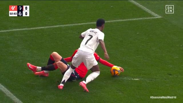 La acción por la que Vini Jr pidió penalti #LALIGAenDAZN ⚽️