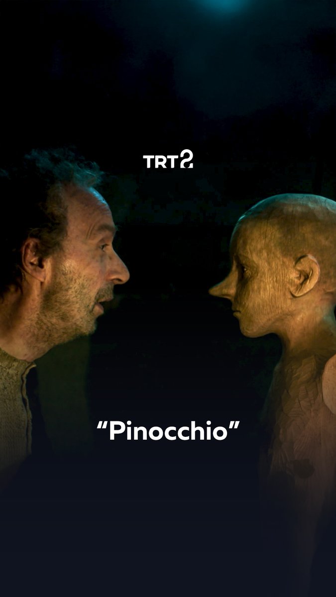 İhtiyar marangoz Geppetto tarafından yapılan kukla Pinokyo’nun insan olma arzusunun hikayesi! 🎞️ “Pinocchio” (Pinokyo), bu akşam 21.30’da TV’de ilk kez TRT 2’de. #TRT2Filmleri