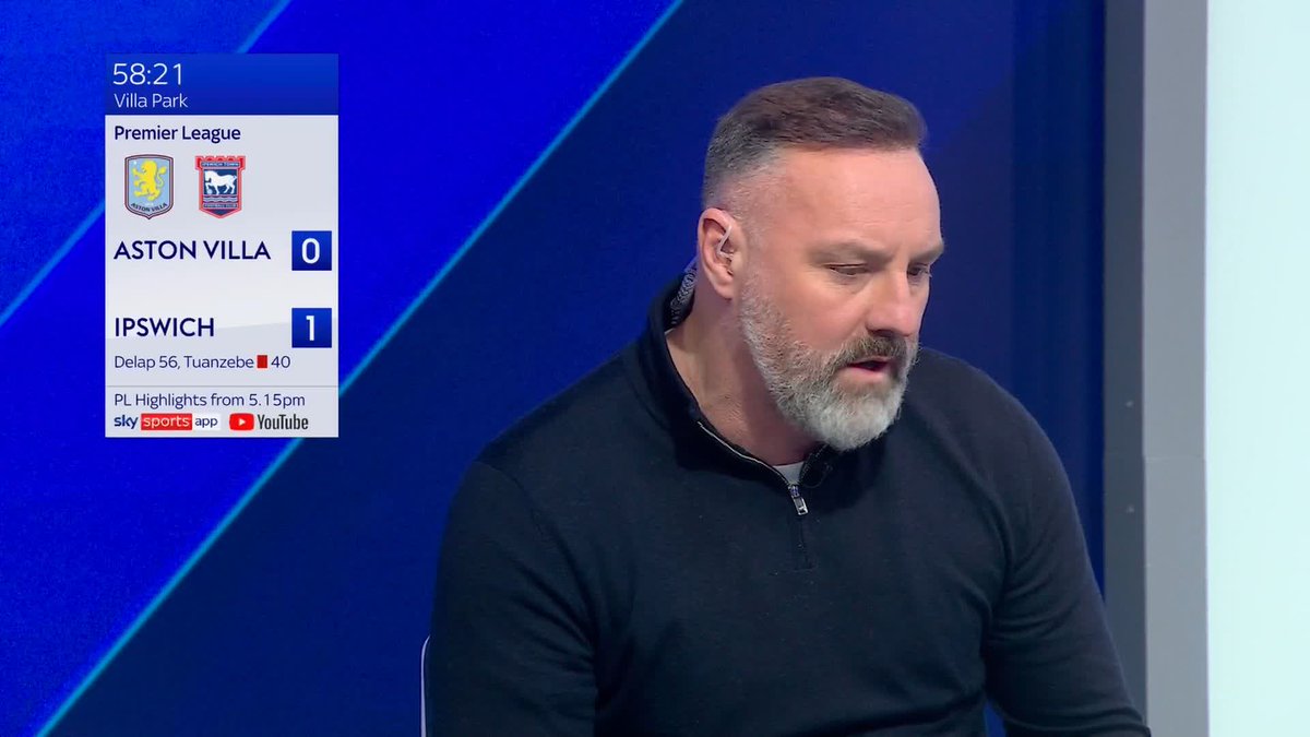 Liam Delap has done it again! 🔥 10-player Ipswich have taken the lead over Aston Villa 😤