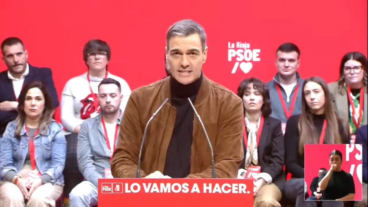 Si no somos los socialistas los que defendemos la verdad, la democracia, el feminismo, el ecologismo, la justicia social, las pensiones, la paz, el europeísmo... nadie lo hará. Por eso lo vamos a hacer, una y mil veces. No vamos a retroceder ni a permitir que se retroceda.